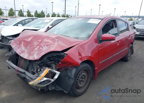 2010 Nissan Sentra 2.0S z USA, uszkodzony, nr VIN 3N1AB6AP8AL716827